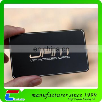 laser out black metal business cards (thickness 0.3mm/0.5mm/0.8mm etc)