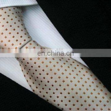 Men black business tie dot formal necktie from china