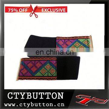 Exclusive black Retro indian beaded belts