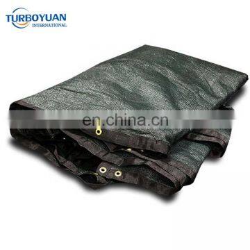 Green chainlink fence privacy screen / hdpe fence shade tarp made in china factory