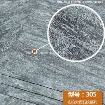 SPC flooring shale marble granite stone effect self adhesive