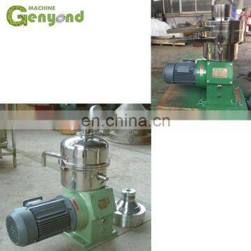 Shanghai Factory Small Industrial Milk Cream Fat Separating Equipment Skimmed Milk Disc Stack Centrifuge Separator Machine photo-4
