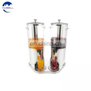 COMMERCIAL JUICE BEVERAGE COLD REFRIGERATED 2 DRINK DISPENSER MACHINE 540W
