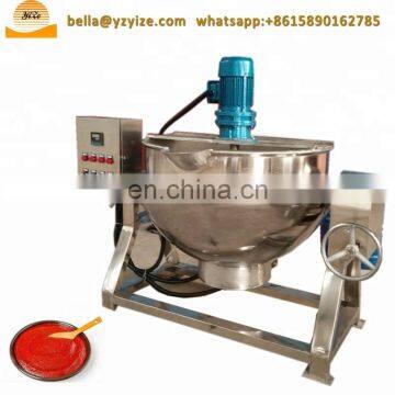Stainless Steel Pot for Cooking Gas Heating Jacketed Kettle Cooking Pot Stands