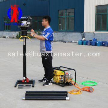 BXZ-2L small backpack rig geological core sample drilling machine easy to move can breakdown structure