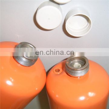 good quality DOT39 1000g R134a gas cylinder sizes