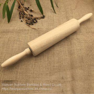 Wooden Rolling Pin,Made of Rubber Wood