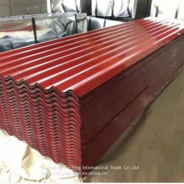 prepainted metal  corrugated roofing  sheet