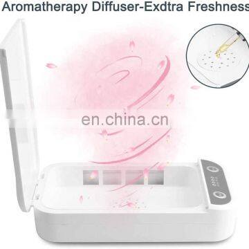 Shenzhen Manufacturer Mobile Phone Portable Disinfection Light uv Sanitizer Phone Sterilizer Box for Cell Phone Watch Mask