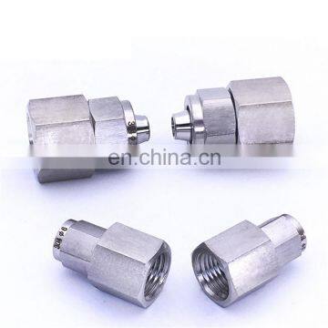 Quick coupler 1/8'' female thread,O.D 8 mm pvc pipe fittings pipe ss stainless steel pipe fittings uk