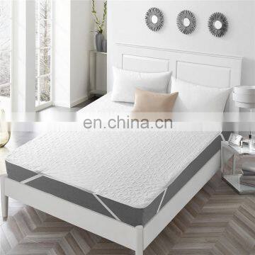 Hypoallergenic King Queen Size Anti-bacteria Cover Waterproof White Mattress Protectors photo-2