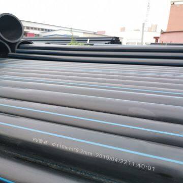 Black Pe Pipe Polyethylene Plastic Pipe Sdr11