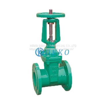 Non-rising Stem Lock Closed Exclusively Used for Drinking Water   Ductile Iron Gate Valve