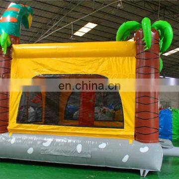 Palm Theme Dinosaur Bouncy Castle, Kids Inflatable Bounce Castle for Riding photo-6