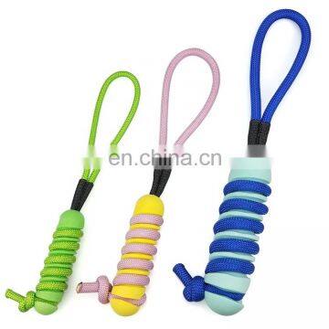 Hot selling Original design dog rope interactive  big dog toys molar bite toy dog training stick