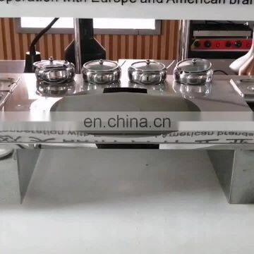 German Brand crepe maker making machine stainless steel crepe working table for sales