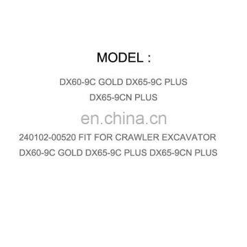 DIESEL ENGINE PARTS MANIFOLD EXHAUST 240102-00520 FIT FOR CRAWLER EXCAVATOR DX60-9C GOLD DX65-9C PLUS DX65-9CN PLUS