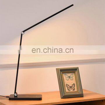 Customed Dimmable Led Wireless Charging Foldable Table Lamp With Usb Rechargeable Eye Protection Reading Lamp photo-3