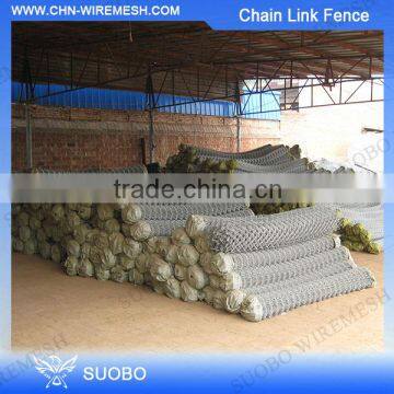 High Quality Galvanized Chain Link Fence/Used Chain Link Fence Machine For Sale