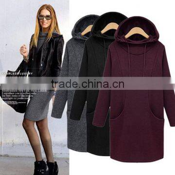 2016 Walson Thick Warm Neck Long Sleeve Hoodies Sweatshirt