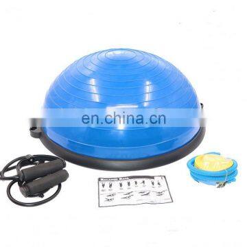 Fitness Gym Yoga Pilates Training Ball Pilates Half Balance Anti Burst Pvc Ball With Strings And Pump