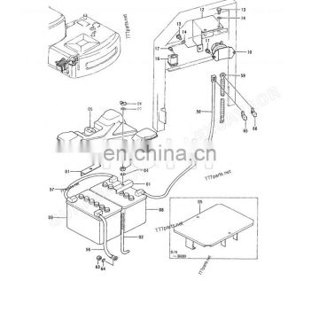 FOMI China Supplier EX120-5 EX100-3 EX150LC-5 EX160LC-5 EX200-3 Relay 4251587 4251588 4414207 Glow Relay