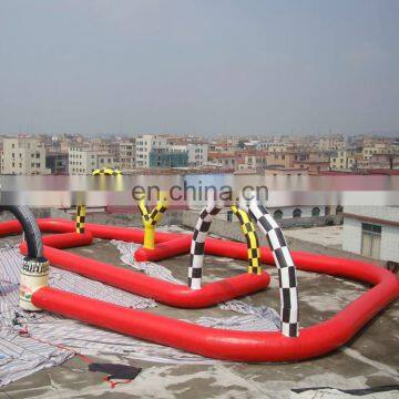 Inflatable Go Kart Race Track Inflatable Race Track For Outdoor Or Indoor Game For Sale