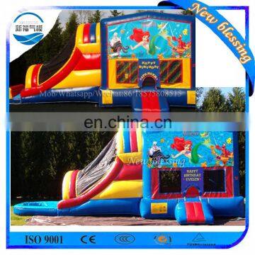 Mermaid Inflatable Bouncer With Prices,inflatable Bouncy Castle With Pool photo-2