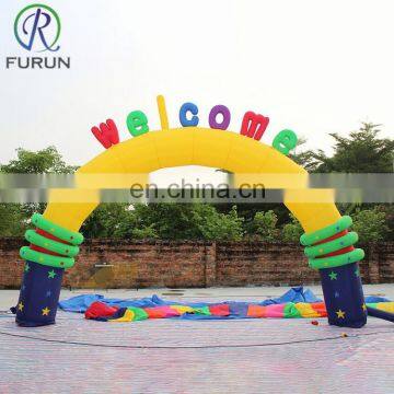 Inflatable Advertising Arch Door Start Finish Outdoor Event Inflatable Arch New Design Entrance Arch For Sale