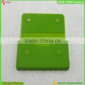 2016 Wholesale Colorful Durable Silicone Magnetic Card Holder Quality Choice photo-3