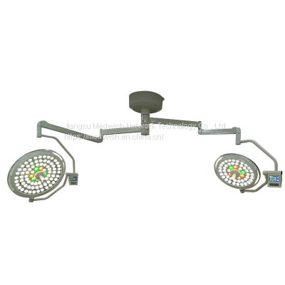 AG-LT023 Double dome head surgical illuminating light ceiling LED shadowless operating lamp for hospital room equipment