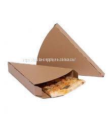 Party cardboard packaging pizza box individual small pizza slice personal pan paper brown cheese slice boxes mini pizza takeout pizza