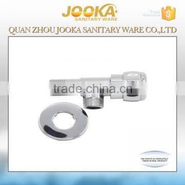 Quanzhou Supplier Chrome Plated Hydraulic Brass Angle Valve photo-3