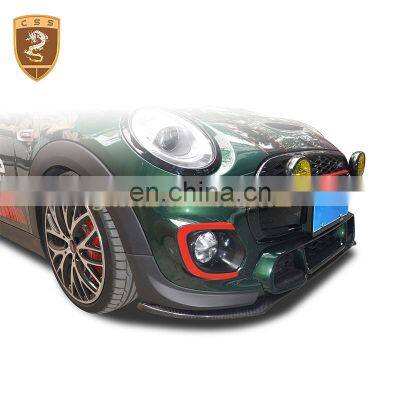 Carbon fiber body kit for Mini cooper F56 tuning to AG front lip diffuser hood body parts