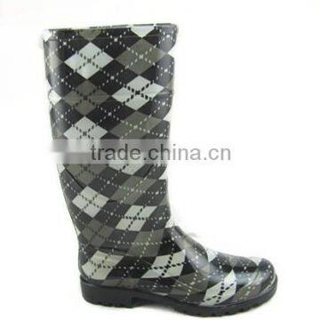 Distinctive Patterned Rain Boots For Women photo-5