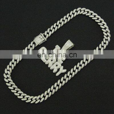 Vintage Style English Alphabet Letter BABYGIRL Stainless Steel Pendant Necklace Rose Gold Steel Babygirl Necklace For Girls Gift