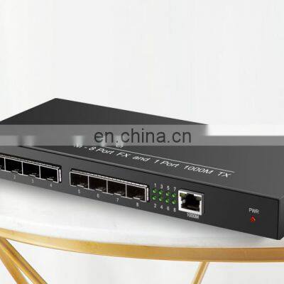 Gigabit SFP Media Converter With 1000M 8 SFP Fiber Port 1 RJ45 Ethernet Port photo-5