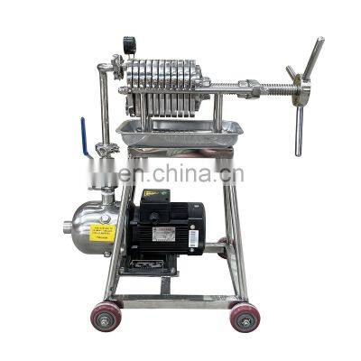 Stainless Steel Wine Filter Machine Portable Used Cooking Oil Recycling Machine photo-2