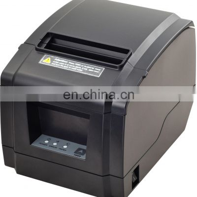 80mm Thermal Receipt POS Printer Kitchen Supermarket Sticker Machine High speed