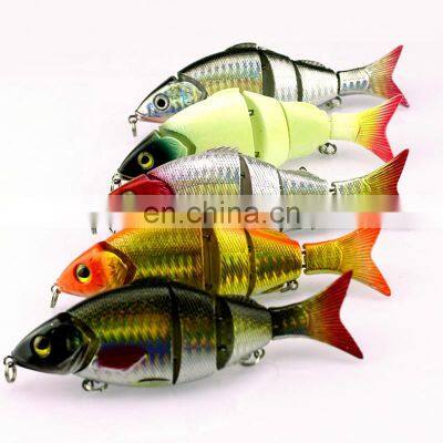 2019 Wholesale 13cm 20.8g swimbait Multi Jointed Lure   jerkbait fishing hard glide bait