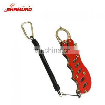 Free Sample Stainless steel Fish Gripper Lip Pliers Fishing Tackle equipos de pesca