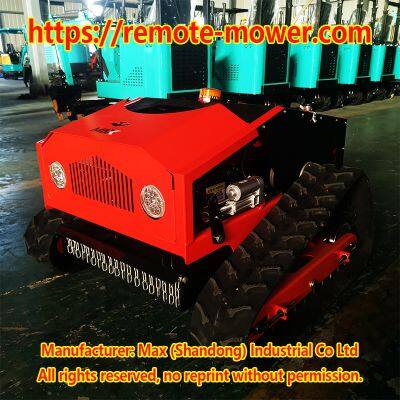 Remote Control Lawn Mower Robot All Terrain Slope Mowers photo-3