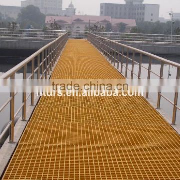 Outdoor frp moulded plastic grating walkway