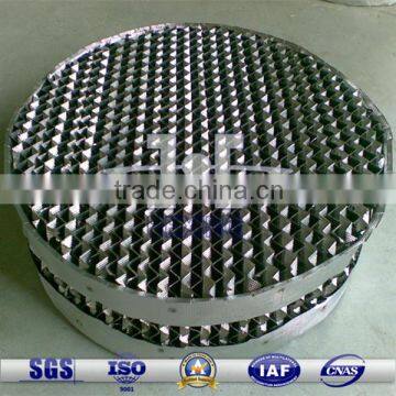 Metal Protruded Corrugated Sheet Packing for tower