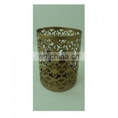 metal etching wholesale decorative votive candle holder