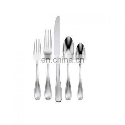 silver plated glow cutlery for restaurant