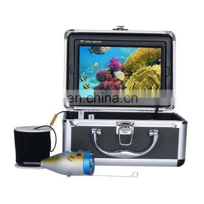 50M 1000TVL Underwater Fish Finder with 7.0 Inch Display Professional Fishing Camera 15 Infrared Bulbs 15 White LEDs