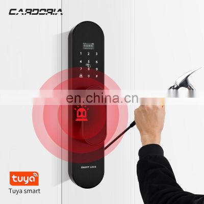 Easy Install Smart Door Lock Secure Keyless Fingerprint and Touchscreen Digital Door Lock BT for Airbnb Homes Apartments