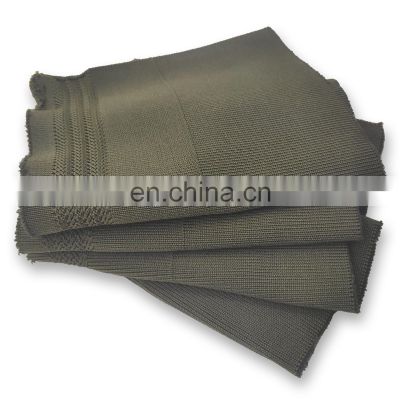 Smoothly Ribbed 1*1 2*2 High Elastic Customized jacquard 100polyester ribbed knit