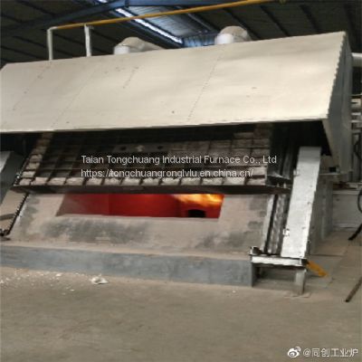 Aluminum melting furnace equipment， large melting aluminum ingot furnace， natural gas 6T copper melting furnace